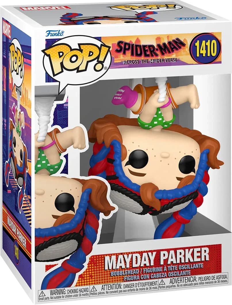 مجسم فانكو بوب! Spider-Man : Across the Spider-Verse #1410: Mayday Parker