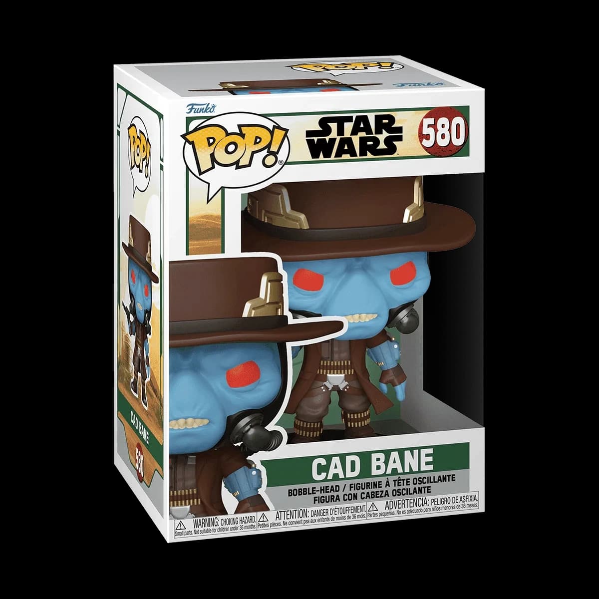 مجسم فانكو بوب! Star Wars : Le Livre de Boba Fett #580: Cad Bane