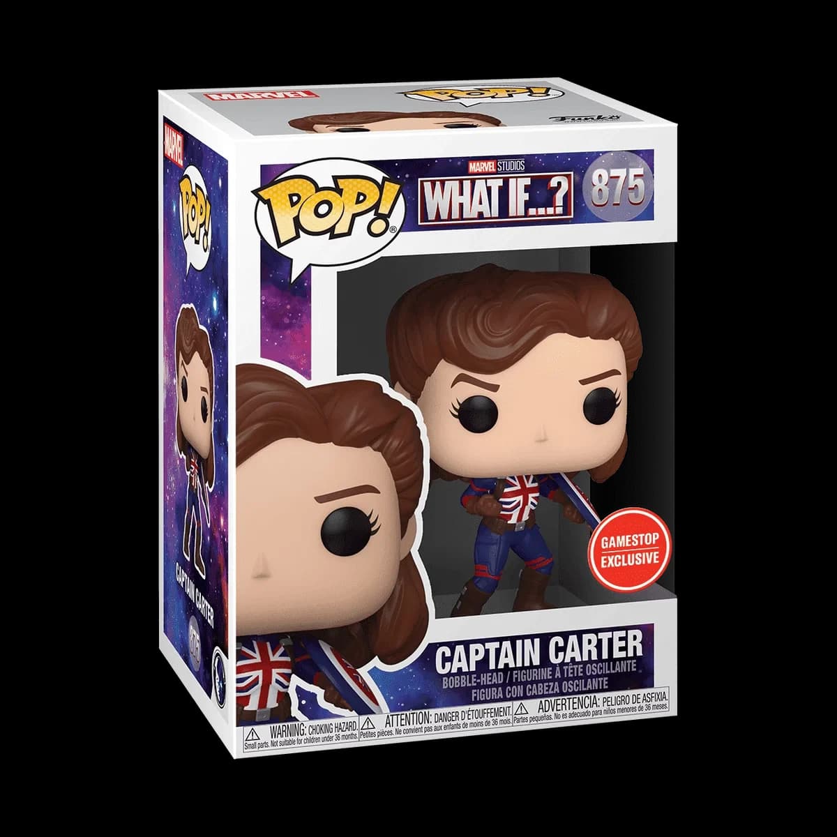 مجسم فانكو بوب! مارفل ماذا لو...؟ #875: Captain Carter
