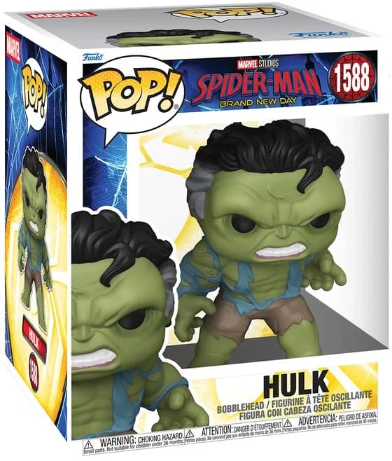 مجسم فانكو بوب! Spider-Man : Brand New Day #1588: Hulk - 15 cm