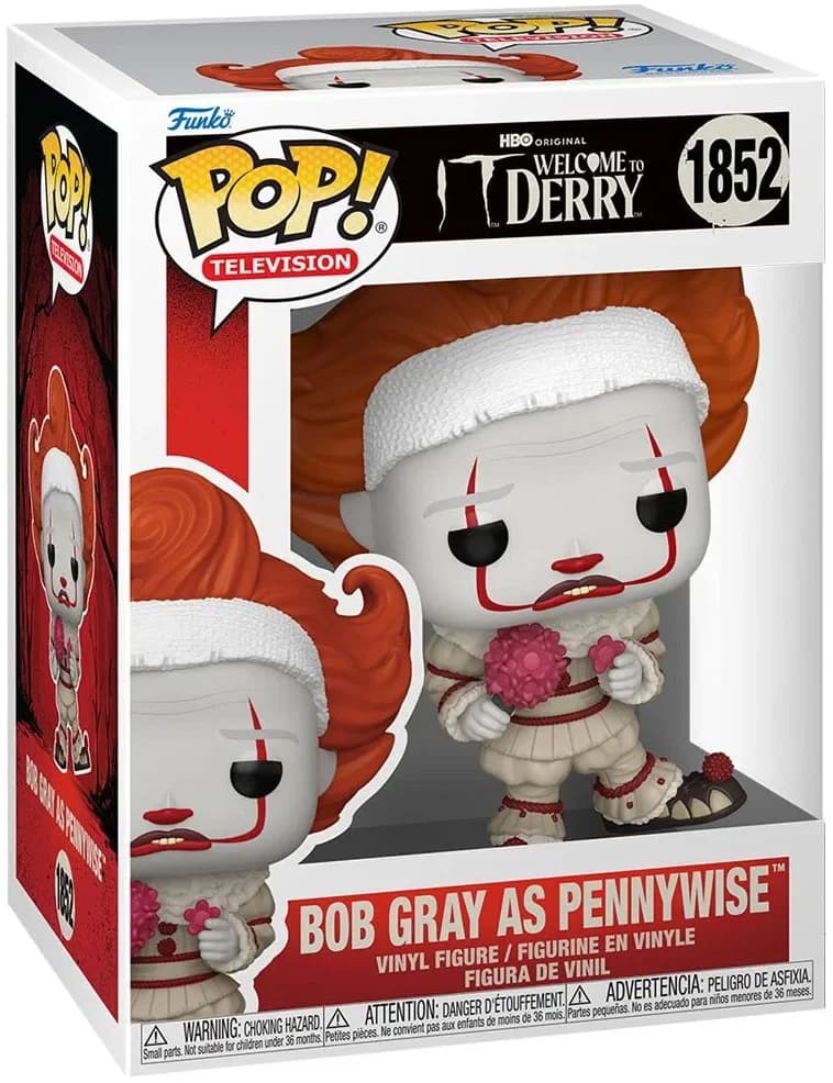 مجسم فانكو بوب! Ça : Bienvenue à Derry #1852: Bob Gray en Pennywise