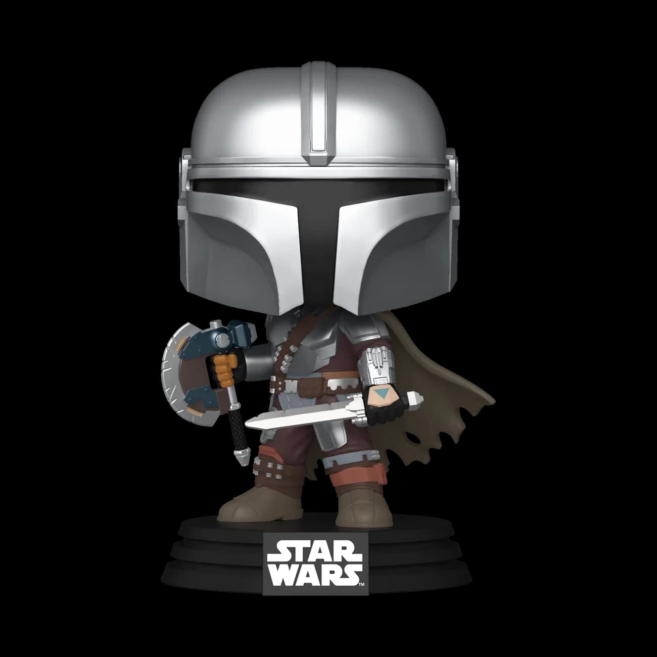 مجسم فانكو بوب! Star Wars : The Mandalorian & Grogu #844: The Mandalorian (Dual Wield)