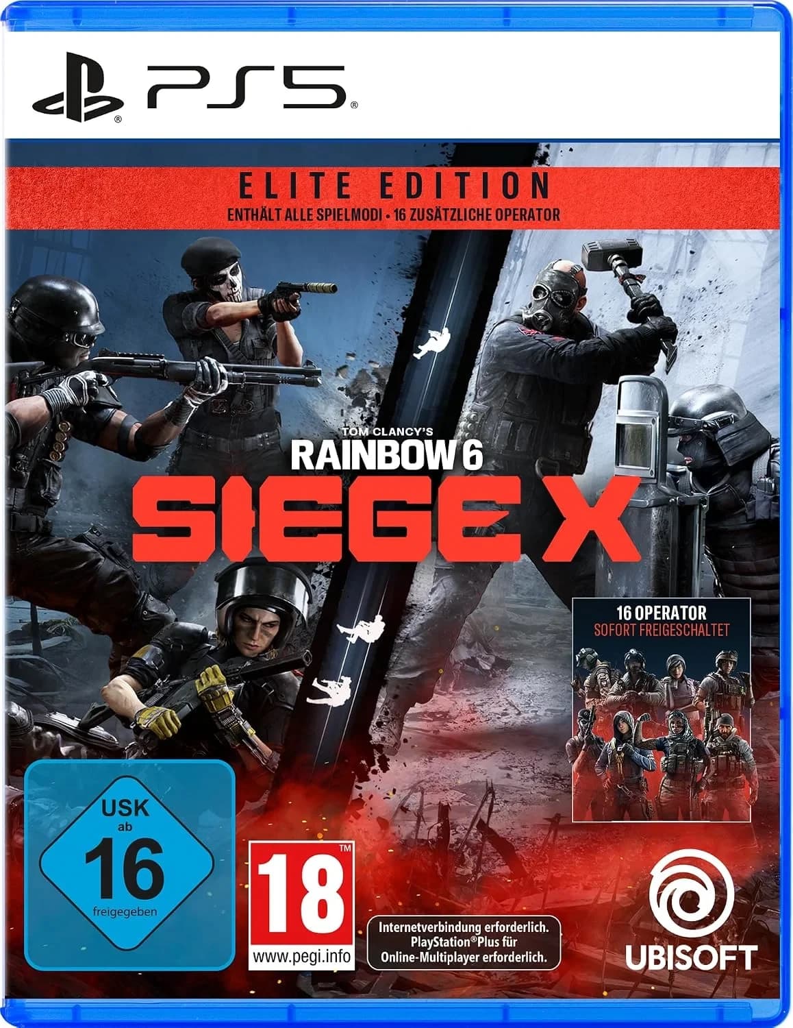 رينبو سيكس سيج إكس: إليت إديشن – Rainbow Six Siege X Elite Edition لبلايستيشن 5