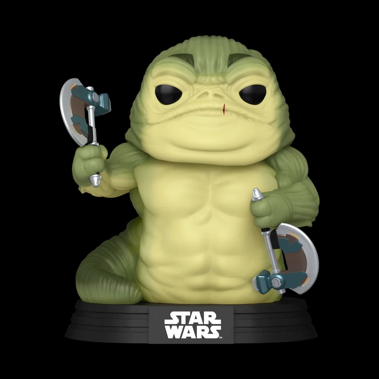 مجسم فانكو بوب! Star Wars : The Mandalorian & Grogu #843: Rotta the Hutt - Glow in the Dark
