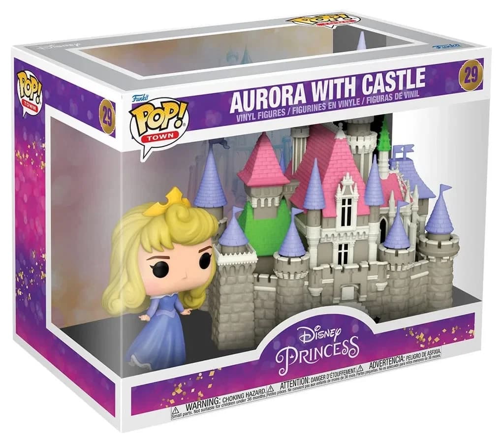 مجسم فانكو بوب! Disney Ultimate Princess #29: Aurore avec Château