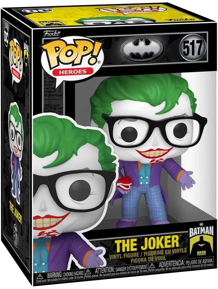 مجسم فانكو بوب! Batman #517: Joker avec dents qui claquent