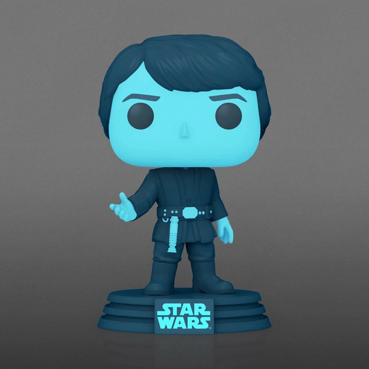 مجسم فانكو بوب! Star Wars 6 : Le Retour du Jedi #615: Luke Skywalker Holographique - Glow in the Dark