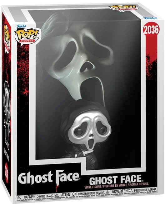 مجسم فانكو بوب! Scream #2036: Ghost Face () - VHS Cover (ميتاليك)