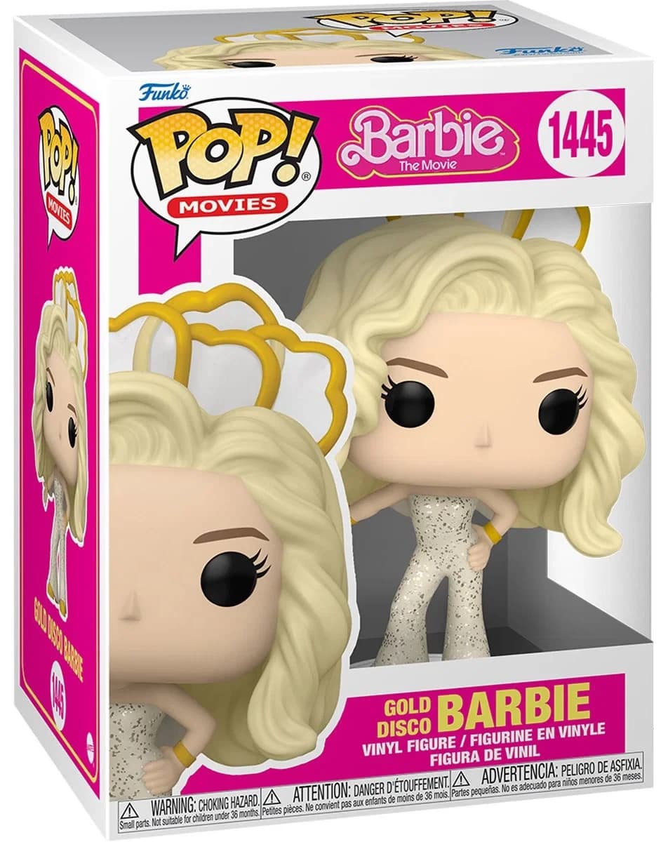 مجسم فانكو بوب! Barbie (Film) #1445: Barbie en Tenue Disco Or