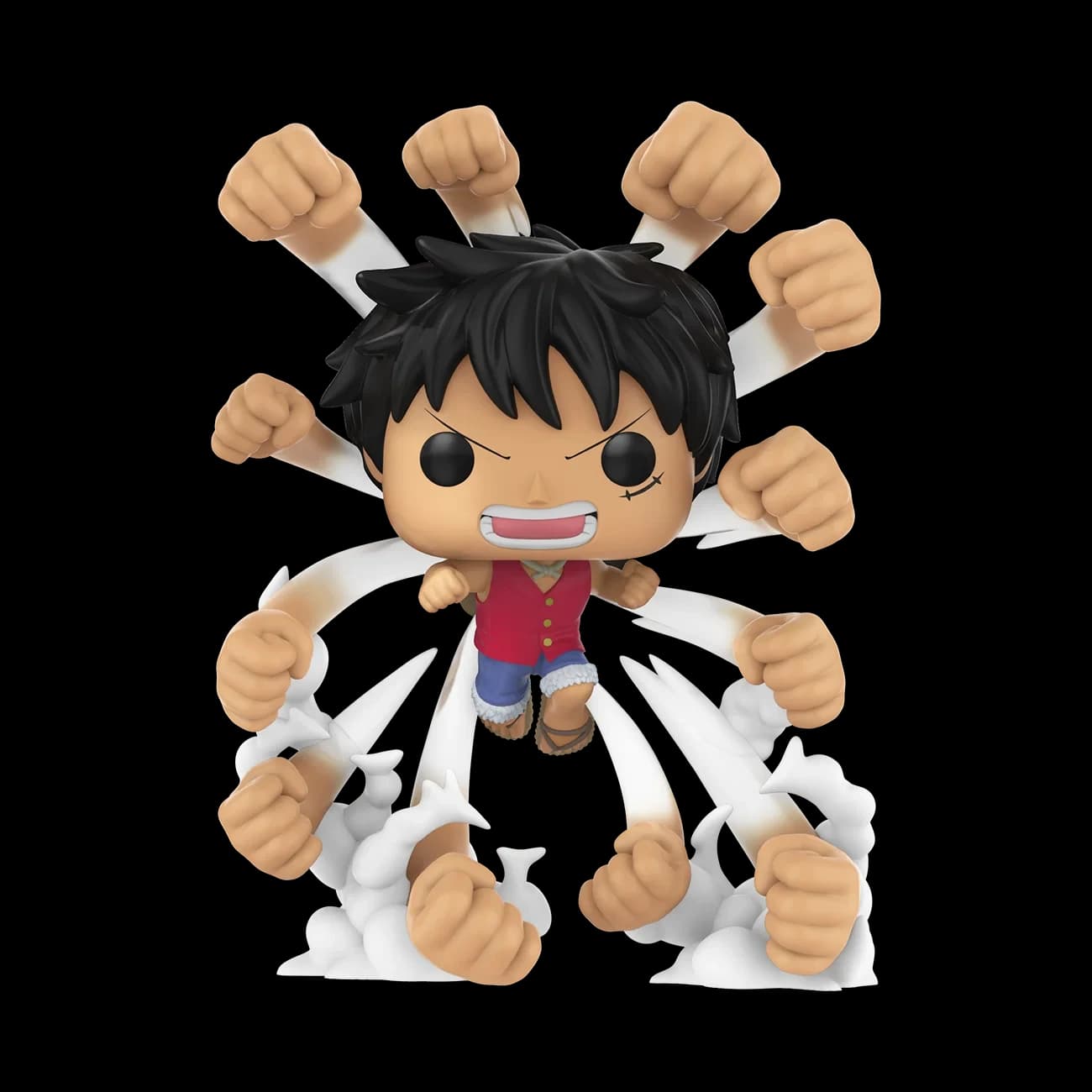 مجسم فانكو بوب! ون بيس #2217: Monkey D. Luffy (Gum Gum Gatling)
