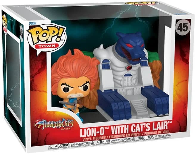 مجسم فانكو بوب! Cosmocats #45: Lion'O avec Cats' Lair
