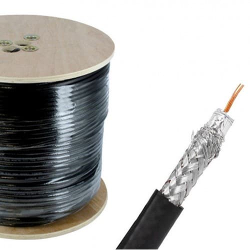 كيبل ستلايت 100 يارد ASWAR RG6 100Y COAXIAL CABLE