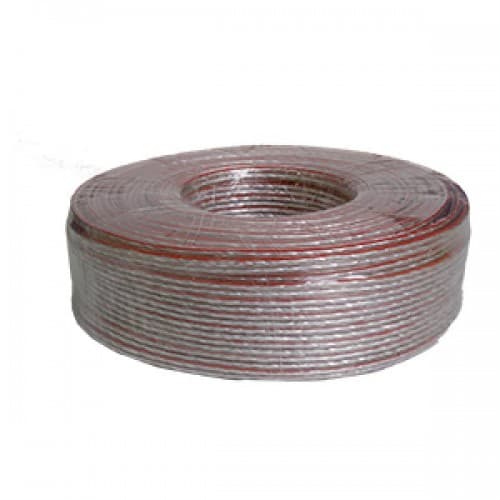 كيبل منظومة صوتيات ASWAR PA 2*1.5 40M CCA TRANSPARENT SPEAKER CABLE AS-SC150A-80M