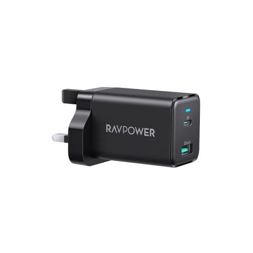 RAVPOWER RP-PC171 PD 45W WALL CHARGER 1A1C GAN