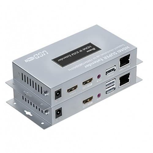ASWAR HDMI TO LAN EXTENDER 150M KVM ( AS-HDMI-KVM150 )