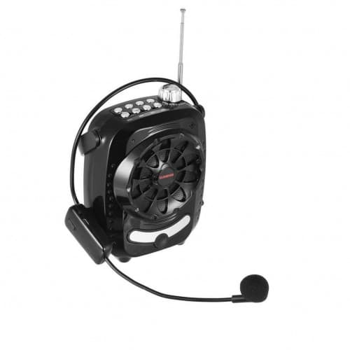 ASWAR MINI SPEAKER ( 1 CH MIN - USB - FM - TF - BT - REC - ) سبيكر محاضرات